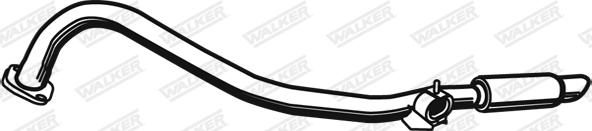 Walker 17644 - Глушник вихлопних газів кінцевий autozip.com.ua