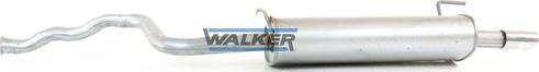 Walker 17862 - Глушник вихлопних газів кінцевий autozip.com.ua