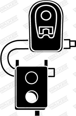 Walker 80259 - Кронштейн, втулка, система випуску autozip.com.ua