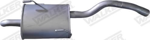 Walker 24596 - Глушник вихлопних газів кінцевий autozip.com.ua