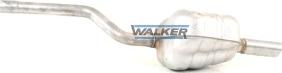 Walker 25144 - Глушник вихлопних газів кінцевий autozip.com.ua