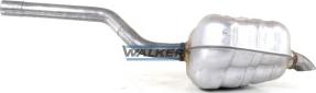 Walker 25143 - Глушник вихлопних газів кінцевий autozip.com.ua