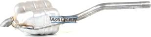 Walker 25143 - Глушник вихлопних газів кінцевий autozip.com.ua