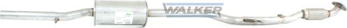 Walker 25257 - Середній глушник вихлопних газів autozip.com.ua