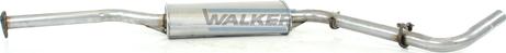 Walker 21486 - Середній глушник вихлопних газів autozip.com.ua