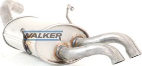 Walker 21592 - Глушник вихлопних газів кінцевий autozip.com.ua