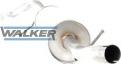 Walker 21015 - Середній глушник вихлопних газів autozip.com.ua