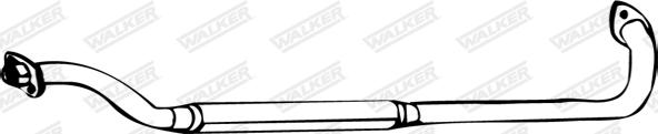 Walker 21816 - Середній глушник вихлопних газів autozip.com.ua