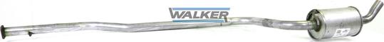 Walker 21885 - Середній глушник вихлопних газів autozip.com.ua