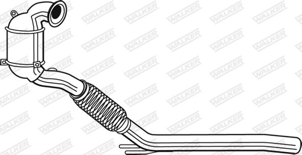 Walker 28569 - Каталізатор autozip.com.ua