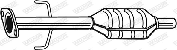 Walker 28677 - Каталізатор autozip.com.ua