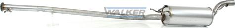Walker 23022 - Середній глушник вихлопних газів autozip.com.ua