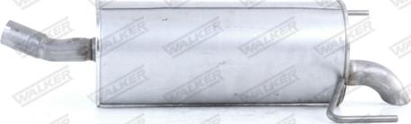 Walker 23138 - Глушник вихлопних газів кінцевий autozip.com.ua