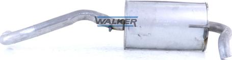 Walker 23173 - Глушник вихлопних газів кінцевий autozip.com.ua