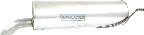 Walker 23705 - Глушник вихлопних газів кінцевий autozip.com.ua
