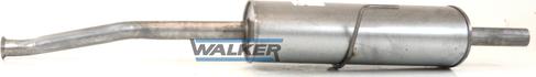 Walker 22551 - Середній глушник вихлопних газів autozip.com.ua