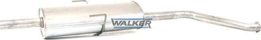 Walker 22551 - Середній глушник вихлопних газів autozip.com.ua