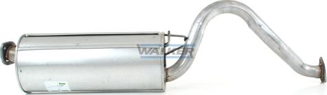 Walker 22553 - Глушник вихлопних газів кінцевий autozip.com.ua