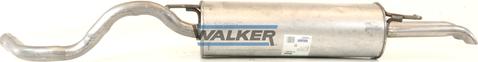 Walker 22557 - Глушник вихлопних газів кінцевий autozip.com.ua