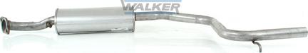 Walker 22600 - Середній глушник вихлопних газів autozip.com.ua