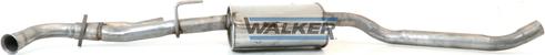 Walker 22620 - Середній глушник вихлопних газів autozip.com.ua