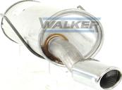 Walker 22099 - Глушник вихлопних газів кінцевий autozip.com.ua