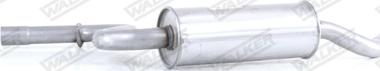 Walker 22884 - Середній глушник вихлопних газів autozip.com.ua