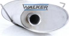 Walker 22380 - Середній глушник вихлопних газів autozip.com.ua