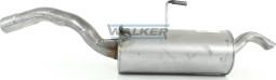Walker 22755 - Глушник вихлопних газів кінцевий autozip.com.ua