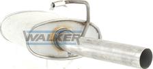 Walker 70188 - Глушник вихлопних газів кінцевий autozip.com.ua