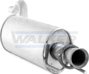 Walker 70357 - Середній глушник вихлопних газів autozip.com.ua