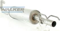 Walker 70307 - Середній глушник вихлопних газів autozip.com.ua