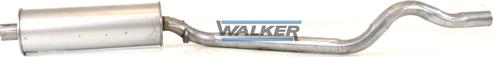 Walker 70323 - Середній глушник вихлопних газів autozip.com.ua