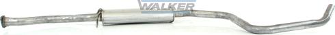 Walker 71035 - Середній глушник вихлопних газів autozip.com.ua
