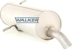 Walker 71210 - Глушник вихлопних газів кінцевий autozip.com.ua