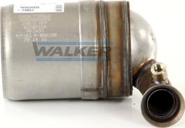 Walker 73051 - Сажі / частковий фільтр, система вихлопу ОГ autozip.com.ua