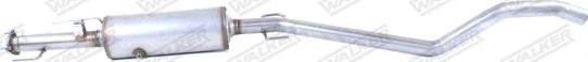Walker 73029 - Сажі / частковий фільтр, система вихлопу ОГ autozip.com.ua