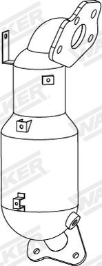 Walker 73274 - Сажі / частковий фільтр, система вихлопу ОГ autozip.com.ua