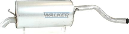 Walker 72539 - Глушник вихлопних газів кінцевий autozip.com.ua