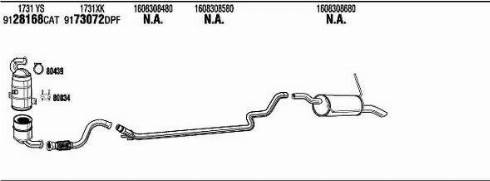 Walker PEK000714B - Система випуску ОГ autozip.com.ua