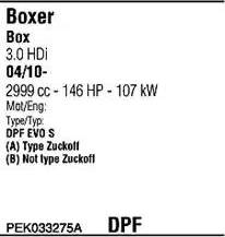 Walker PEK033275A - Система випуску ОГ autozip.com.ua