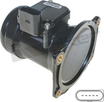 Walker Products 245-1239 - Датчик потоку, маси повітря autozip.com.ua