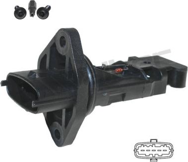 Walker Products 245-2088 - Датчик потоку, маси повітря autozip.com.ua