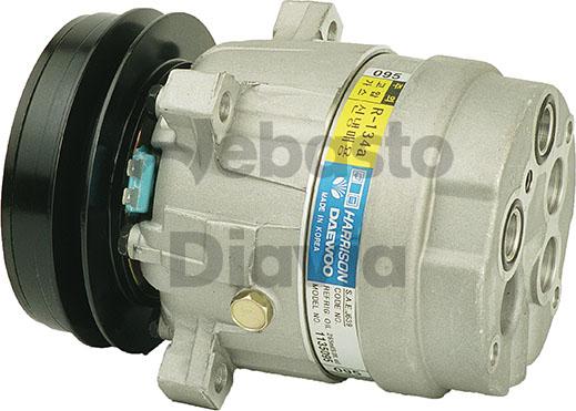 Webasto 82D0155002A - Компресор, кондиціонер autozip.com.ua