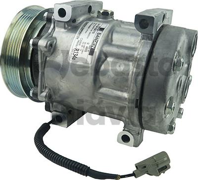 Webasto 82D0155252A - Компресор, кондиціонер autozip.com.ua