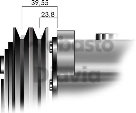 Webasto 82D015149CA - Компресор, кондиціонер autozip.com.ua