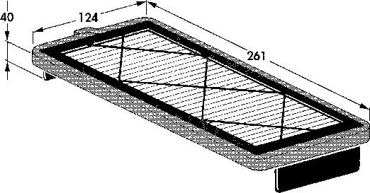 Webasto 82D0325047A - Фільтр, повітря у внутрішній простір autozip.com.ua