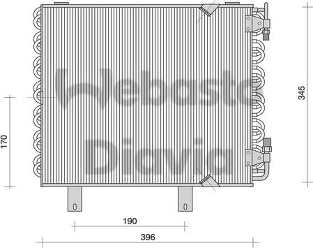 Webasto 82D0225019A - Конденсатор, кондиціонер autozip.com.ua