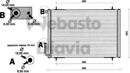 Webasto 82D0225199A - Конденсатор, кондиціонер autozip.com.ua