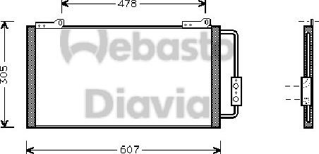 Webasto 82D0225141A - Конденсатор, кондиціонер autozip.com.ua